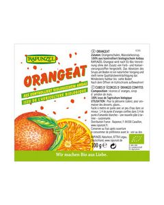 Orangeat ohne Weißzucker, gewürfelt