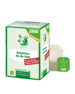 Kräutertee für die Haut Kräutertee Nr.14a 15 Filterbeutel