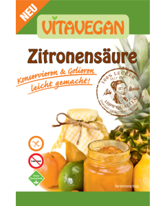 Vitavegan Zitronensäure