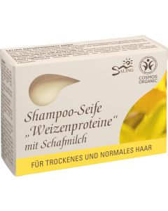 Shampoo-Seife "Weizenproteine" mit Schafmilch