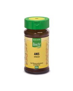 Anis gemahlen im Glas