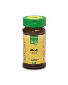 Kümmel gemahlen im Glas