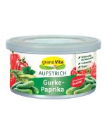 Vegetarische Pastete Gurke-Paprika