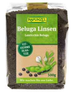 Beluga Linsen schwarz