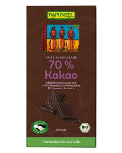 Zartbitter Schokolade 70%