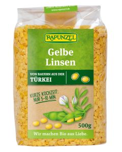 Gelbe Linsen