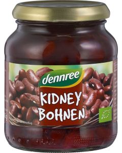 Kidneybohnen im Glas