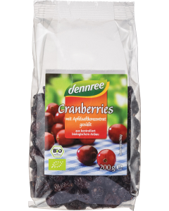Cranberries, mit Apfelsaftkonzentrat, Canada