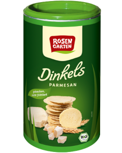 Dinkels-Parmesan-Cräcker