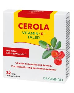 CEROLA Vitamin C-Taler 32 Stück
