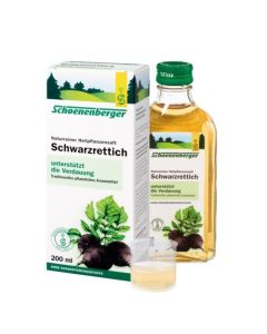 Naturreiner Heilpflanzensaft Schwarzrettichsaft