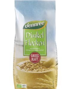 Grossblatt Dinkelflocken Dennree