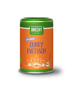 Dose Curry exotisch