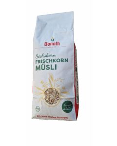 Sechskorn Frischkorn-Müsli / Sechskorn-Schrot
