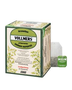 Vollmers präparierter Grüner Hafertee  40 Filterbeutel