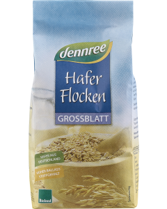 Großblatt Haferflocken Dennree