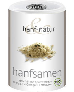 Hanfsamen geschält