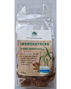 Ingwerstücke scharf-aromatisch