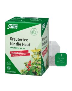 Kräutertee für die Haut Kräutertee Nr.14a 15 Filterbeutel