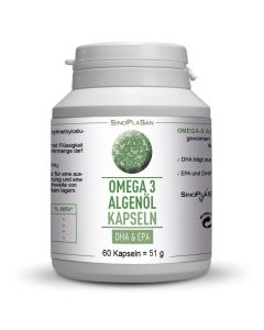 Omega-3 Algenöl DHA+EPA 60 Kapseln