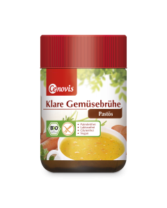 Klare Gemüsebrühe pastös