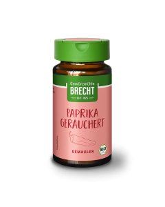 Paprika geräuchert gemahlen im Glas