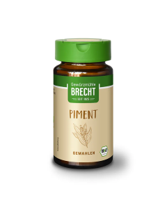 Piment gemahlen im Glas