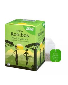 Grüner Rooibos Pfirsich-Zitrone 15 Beutel