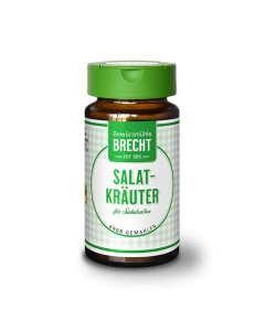 Salatkräuter grob im Glas