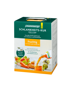 Schlankheits-Kur „Die Fruchtige mit Möhre-Apfel- Mango-Mix“ 