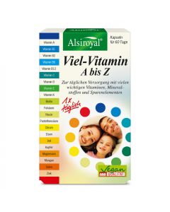 Viel-Vitamin 60 Kapseln