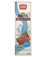 Waffelblättchen in Vollmilch-Schokolade