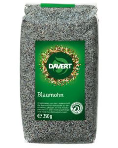 Blaumohn ganz