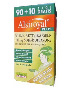 PLUS Klima-Aktiv 90 + 10 Tage Soja-Isoflavone 100 Kapseln